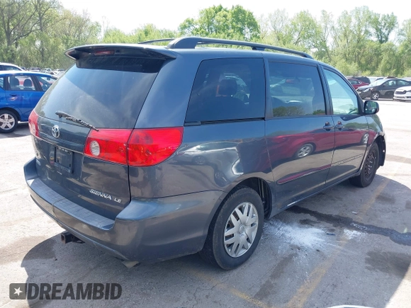 2006 Toyota Sienna CE with VIN 5TDZA23C66S505374, listed as a IAAI auction lot 42068566 with 222,004 mi miles. Bid and sale history available at carsss.com. Image 4.