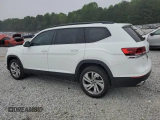 2023 Volkswagen Atlas SE with VIN 1V2JP2CA9PC520933, listed as a Copart auction lot 55444405 with 37,945 mi miles and Salvage title. Bid and sale history available at DreamBid. Image 2.