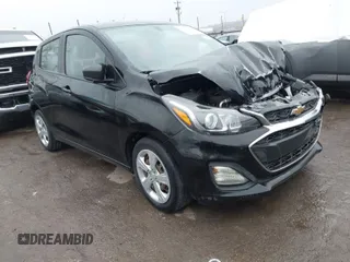 2020 Chevrolet Spark LS with VIN KL8CB6SA5LC481469, listed as a IAAI auction lot 41460563 with 67,820 mi miles. Bid and sale history available at carsss.com. Image 1.