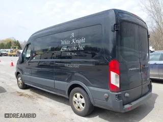 2017 Ford Transit Wagon XL with VIN 1FBAX2CM5HKB15501, listed as a IAAI auction lot 42072707 with 1 mi miles. Bid and sale history available at carsss.com. Image 3.