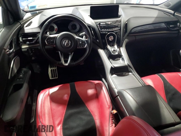 2021 Acura RDX w/A-Spec Package with VIN 5J8TC2H60ML014043, listed as a Copart auction lot 47319815 with 29,065 mi miles and Clean Title. Bid and sale history available at DreamBid. Image 8.