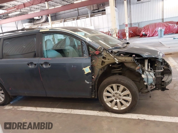 2014 Toyota Sienna Limited with VIN 5TDDK3DC6ES076022, listed as a IAAI auction lot 42174440 with 112,630 mi miles and . Bid and sale history available at DreamBid. Image 14.