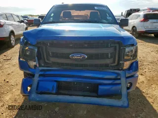2013 Ford F-150 XL with VIN 1FTMF1CF4DFB44109, listed as a Copart auction lot 58445735 with 139,336 mi miles and Salvage title. Bid and sale history available at DreamBid. Image 5.