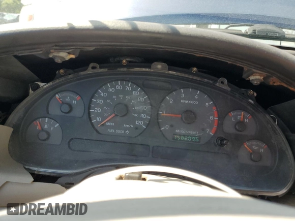 1999 Ford Mustang с VIN 1FAFP4049XF207029, выставлен на аукционе Copart как лот 60026465 с пробегом 158 209 миль миль и Списание • Salvage title. История ставок и продаж доступна на DreamBid. Изображение 9.