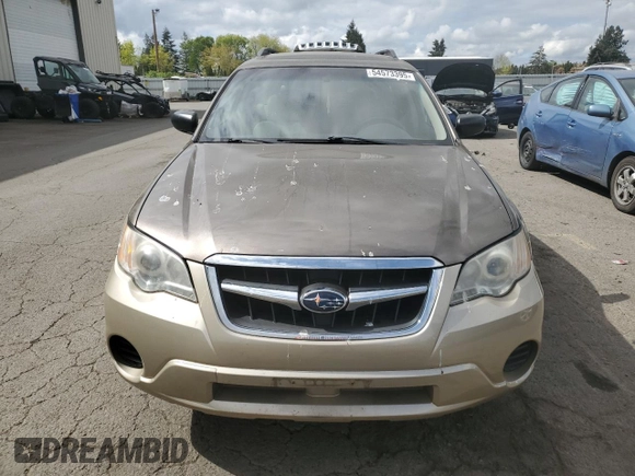 2008 Subaru Outback z VIN 4S4BP60C187346817, wystawiony jako Copart lot #54573395 z przebiegiem 146 279 mil mil oraz Szkoda całkowita • Salvage title. Historia ofert i sprzedaży dostępna na DreamBid. Obrazek 5.