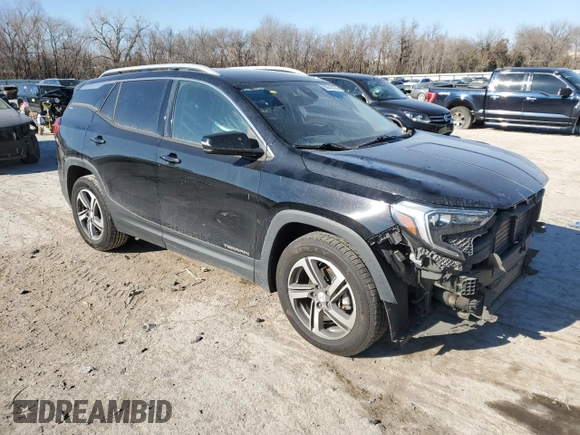2018 GMC Terrain SLT with VIN 3GKALPEV9JL234431, listed as a Copart auction lot 86810104 with 144,719 mi miles and Salvage Title. Bid and sale history available at DreamBid. Image 4.