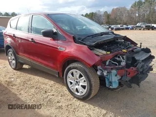 2014 Ford Escape S with VIN 1FMCU0F74EUA82817, listed as a IAAI auction lot 41710012 with 61,165 mi miles. Bid and sale history available at carsss.com. Image 1.