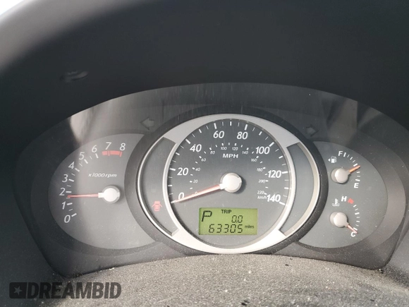 2005 Hyundai Tucson GLS with VIN KM8JN12D75U136620, listed as a Copart auction lot 73579764 with 63,305 mi miles and Salvage Title. Bid and sale history available at carsss.com. Image 9.