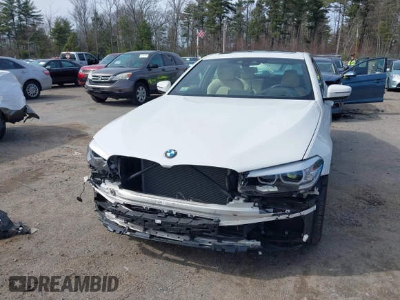 2018 BMW 5 Series 530i xDrive with VIN WBAJA7C53JWA73427, listed as a IAAI auction lot 41906763 with 44,774 mi miles. Bid and sale history available at carsss.com. Image 6.