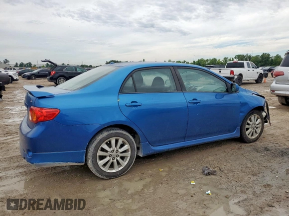 2010 Toyota Corolla with VIN 2T1BU4EE5AC498504, listed as a Copart auction lot 57043515 with 128,651 mi miles and Salvage title. Bid and sale history available at DreamBid. Image 3.