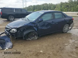 2011 Toyota Corolla L with VIN JTDBU4EE9B9140393, listed as a Copart auction lot 51088335 with 87,078 mi miles and Salvage Title. Bid and sale history available at carsss.com. Image 1.