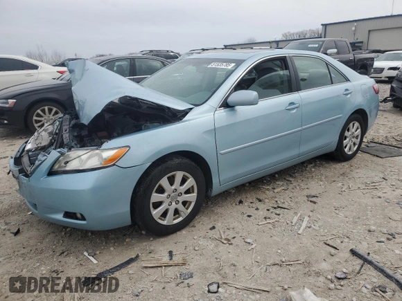 2009 Toyota Camry with VIN 4T4BE46K49R090741, listed as a Copart auction lot 51535785 with 166,589 mi miles and Clean Title. Bid and sale history available at carsss.com. Image 1.