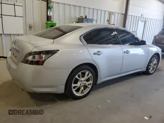 2013 Nissan Maxima S with VIN 1N4AA5AP5DC824838, listed as a Copart auction lot 51995605 with 168,327 mi miles and Salvage Title. Bid and sale history available at DreamBid. Image 3.