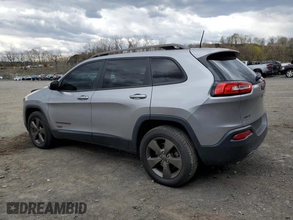 2017 Jeep Cherokee Latitude with VIN 1C4PJMCB4HW555848, listed as a Copart auction lot 53298155 with 71,394 mi miles and Salvage Title. Bid and sale history available at carsss.com. Image 2.