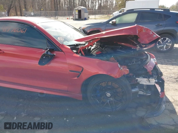 2015 BMW M4 with VIN WBS3R9C54FK329689, listed as a IAAI auction lot 41776061 with Not Provided miles. Bid and sale history available at carsss.com. Image 17.