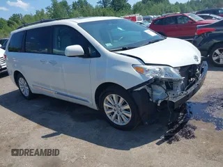 2012 Toyota Sienna XLE with VIN 5TDDK3DC5CS037659, listed as a IAAI auction lot 42541352 with 128,378 mi miles and . Bid and sale history available at DreamBid. Image 1.