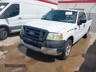 2005 Ford F-150 STX with VIN 1FTRX12W85NB75651, listed as a IAAI auction lot 41789580 with 235,133 mi miles. Bid and sale history available at carsss.com. Image 6.