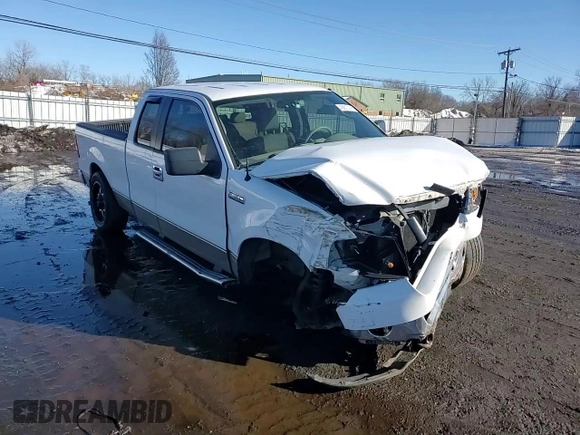 2006 Ford F-150 XLT with VIN 1FTPX145X6NB15870, listed as a Copart auction lot 45870145 with 218,990 mi miles and Salvage Title. Bid and sale history available at carsss.com. Image 10.