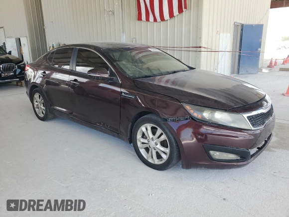 2013 Kia Optima LX with VIN 5XXGM4A76DG139737, listed as a Copart auction lot 55456005 with 141,849 mi miles and Salvage Title. Bid and sale history available at carsss.com. Image 4.