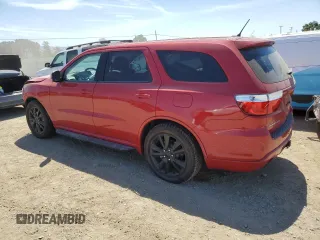 2013 Dodge Durango R/T with VIN 1C4SDHCT9DC689526, listed as a Copart auction lot 56386035 with 65,242 mi miles and Salvage title. Bid and sale history available at DreamBid. Image 2.