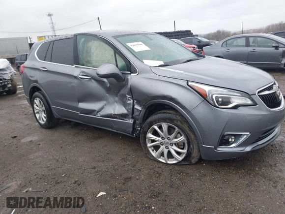 2019 Buick Envision Essence with VIN LRBFX1SA2KD006300, listed as a IAAI auction lot 42019940 with 26,187 mi miles and . Bid and sale history available at DreamBid. Image 1.