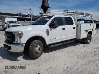 2019 Ford F-350 XL with VIN 1FD8W3DT4KEG49566, listed as a Copart auction lot 52201725 with 207,260 mi miles and Clean Title. Bid and sale history available at DreamBid. Image 1.