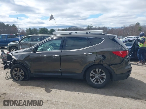 2014 Hyundai Santa Fe with VIN 5XYZUDLB6EG213889, listed as a IAAI auction lot 42036202 with 188,247 mi miles and . Bid and sale history available at DreamBid. Image 15.