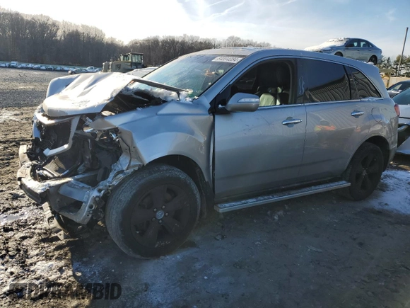 2010 Acura MDX with VIN 2HNYD2H20AH504225, listed as a Copart auction lot 84894084 with 0 mi miles and Salvage Title. Bid and sale history available at carsss.com. Image 1.