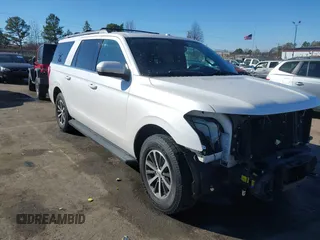 2018 Ford Expedition Max XLT with VIN 1FMJK1JT5JEA27028, listed as a IAAI auction lot 41111904 with 116,414 mi miles and . Bid and sale history available at DreamBid. Image 1.