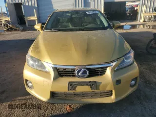 2011 Lexus CT 200h with VIN JTHKD5BH8B2041432, listed as a Copart auction lot 50559935 with 119,467 mi miles and Salvage title. Bid and sale history available at DreamBid. Image 5.