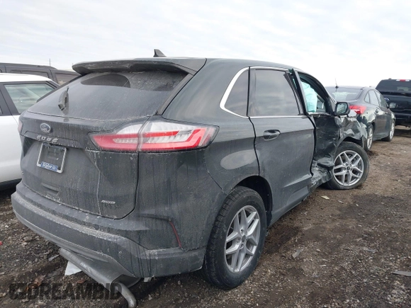 2024 Ford Edge SEL with VIN 2FMPK4J90RBA42513, listed as a IAAI auction lot 41452622 with 23,009 mi miles. Bid and sale history available at carsss.com. Image 4.