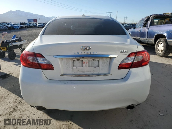 2011 Infiniti M with VIN JN1BY1AR8BM374388, listed as a Copart auction lot 48823175 with 113,248 mi miles and Salvage Title. Bid and sale history available at carsss.com. Image 6.