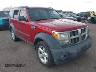 2007 Dodge Nitro SXT with VIN 1D8GU28K47W643514, listed as a IAAI auction lot 42701837 with 190,343 mi miles and . Bid and sale history available at DreamBid. Image 1.