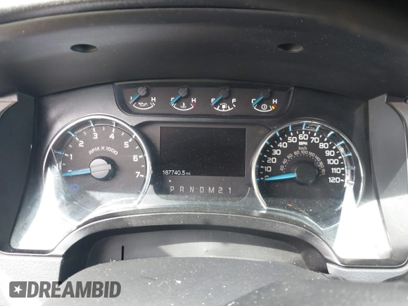 2014 Ford F-150 XL with VIN 1FTFW1CT9EKE76022, listed as a IAAI auction lot 42299751 with 187,740 mi miles and . Bid and sale history available at DreamBid. Image 7.