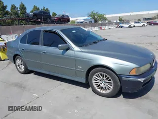 2003 BMW 5 Series 530iA with VIN WBADT63413CK33315, listed as a IAAI auction lot 42064612 with 205,426 mi miles. Bid and sale history available at carsss.com. Image 1.
