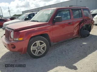 2008 Jeep Patriot Sport with VIN 1J8FT28W18D799581, listed as a Copart auction lot 50605455 with 142,809 mi miles and Salvage Title. Bid and sale history available at carsss.com. Image 1.