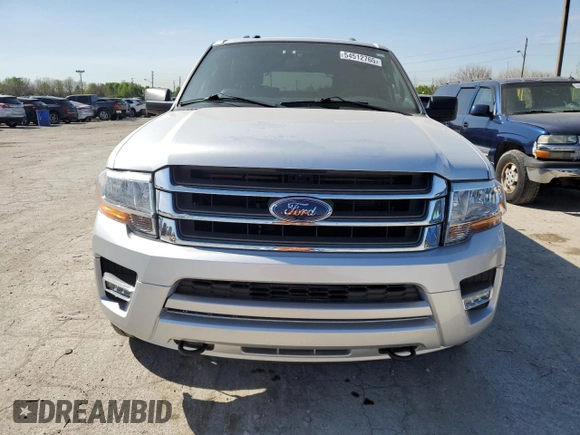 2016 Ford Expedition Max XLT with VIN 1FMJK1JT7GEF28916, listed as a Copart auction lot 54512765 with 124,957 mi miles and Salvage title. Bid and sale history available at DreamBid. Image 5.