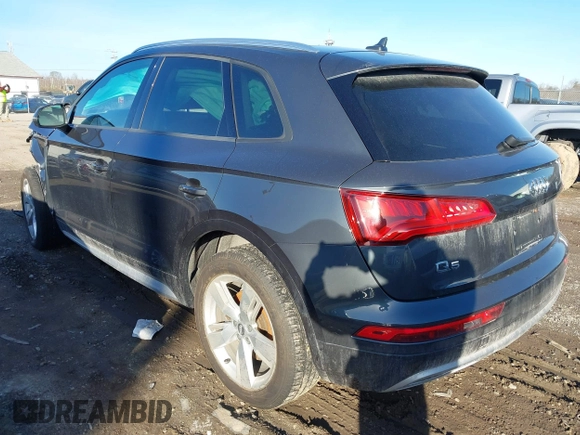 2018 Audi Q5 Premium with VIN WA1ANAFY0J2005269, listed as a IAAI auction lot 41811924 with 63,227 mi miles. Bid and sale history available at carsss.com. Image 3.