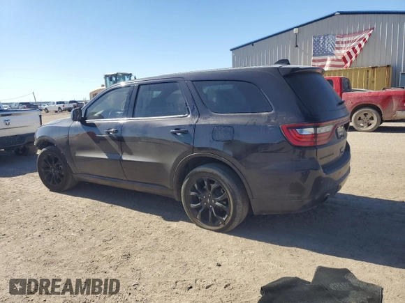 2019 Dodge Durango SXT Plus with VIN 1C4RDHAG4KC584913, listed as a Copart auction lot 44250275 with 118,546 mi miles and Salvage Title. Bid and sale history available at DreamBid. Image 2.