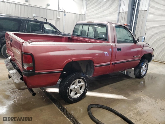 1997 Dodge Ram 1500 with VIN 1B7HF16ZXVS273519, listed as a Copart auction lot 86779514 with 179,337 mi miles and Clean Title. Bid and sale history available at carsss.com. Image 3.