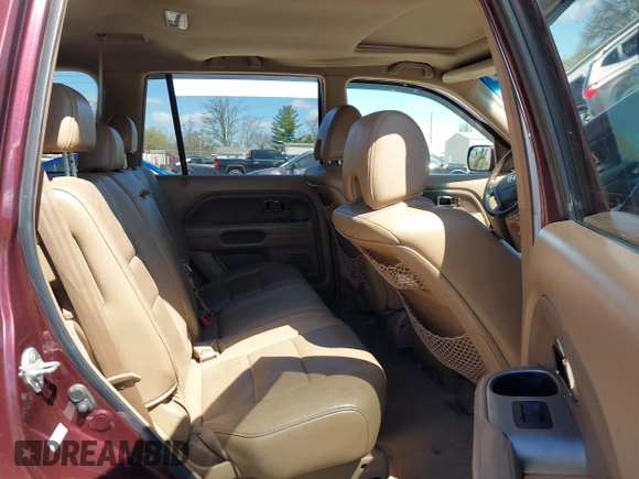 2008 Honda Pilot EX-L with VIN 5FNYF18568B033184, listed as a IAAI auction lot 42054457 with 166,468 mi miles. Bid and sale history available at carsss.com. Image 8.