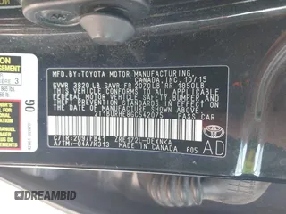 2016 Toyota Corolla L z VIN 2T1BURHE8GC542075, wystawiony jako IAAI lot #41904525 z przebiegiem 125 337 mil mil oraz . Historia ofert i sprzedaży dostępna na DreamBid. Obrazek 9.