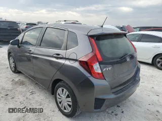 2016 Honda Fit LX with VIN JHMGK5H58GX040574, listed as a Copart auction lot 48634155 with 61,020 mi miles and Salvage Title. Bid and sale history available at carsss.com. Image 2.