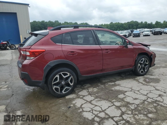 2018 Subaru Crosstrek Limited with VIN JF2GTAMC2J8350119, listed as a Copart auction lot 61361375 with 65,422 mi miles and Salvage title. Bid and sale history available at DreamBid. Image 3.