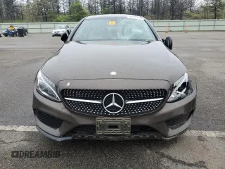 2017 Mercedes-Benz C 300 with VIN WDDWJ4KB6HF437903, listed as a Copart auction lot 56175645 with 74,715 mi miles and Salvage title. Bid and sale history available at DreamBid. Image 5.