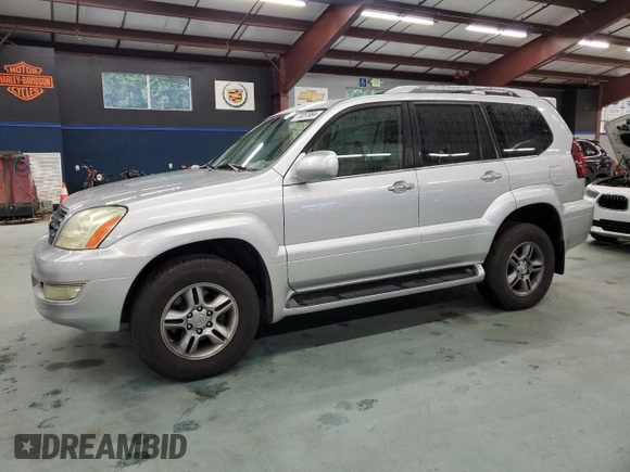 2008 Lexus GX 470 with VIN JTJBT20X080156735, listed as a Copart auction lot 73351984 with 158,112 mi miles and Clean Title. Bid and sale history available at carsss.com. Image 1.