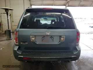 2006 Honda Pilot EX-L with VIN 2HKYF18536H504920, listed as a Copart auction lot 50033805 with 190,269 mi miles and Clean Title. Bid and sale history available at carsss.com. Image 6.