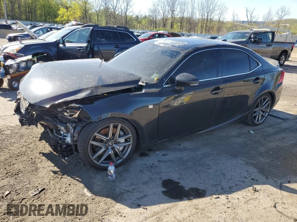 2020 Lexus IS 300 F Sport z VIN JTHG81F2XL5042719, wystawiony jako Copart lot #54688385 z przebiegiem 58 626 mil mil oraz Szkoda całkowita • Salvage title. Historia ofert i sprzedaży dostępna na DreamBid. Obrazek 1.