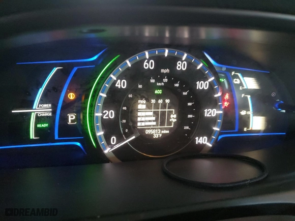 2015 Honda Accord Hybrid Touring with VIN 1HGCR6F74FA014353, listed as a Copart auction lot 45846435 with 95,813 mi miles and Clean Title. Bid and sale history available at carsss.com. Image 9.