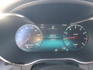 2020 Mercedes-Benz C with VIN W1KWK6EB9LF995290, listed as a Copart auction lot 88809885 with 55,173 mi miles and Salvage Title. Bid and sale history available at DreamBid. Image 9.